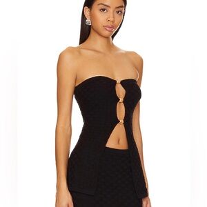 Taya Top in Black 
Runaway The Label - REVOLVE
Size Small
$69